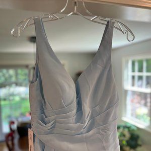 NWT Azazie Sky Blue Size Medium Bridesmaid Dress